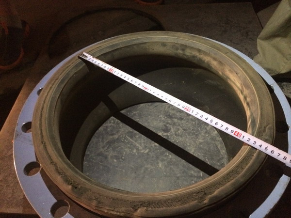 上海淞江橡膠接頭，大口徑法蘭橡膠接頭，橡膠接頭試壓，橡膠接頭漏水